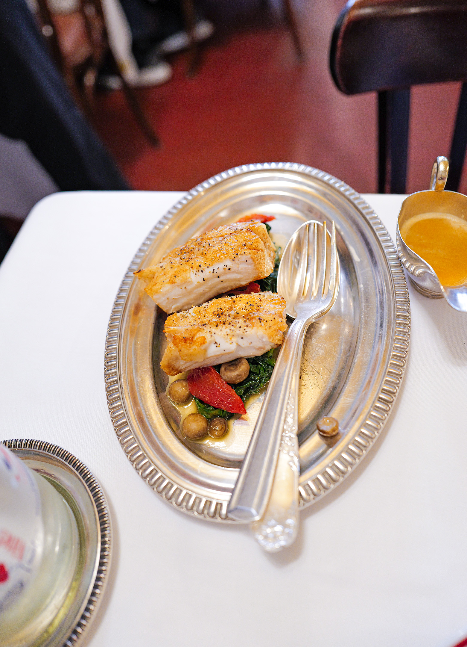 Allard turbot platter