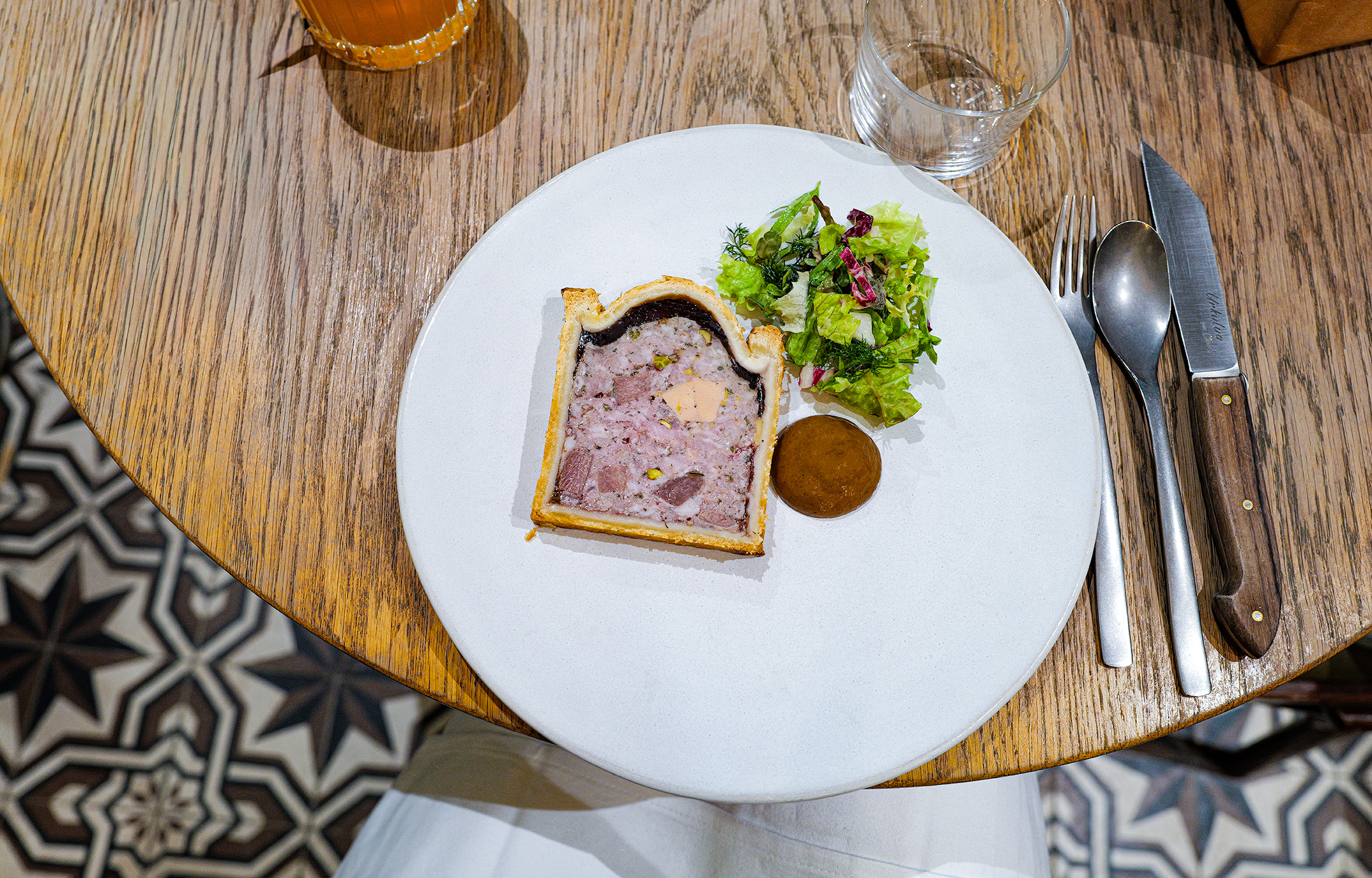 Colvert pate en croute