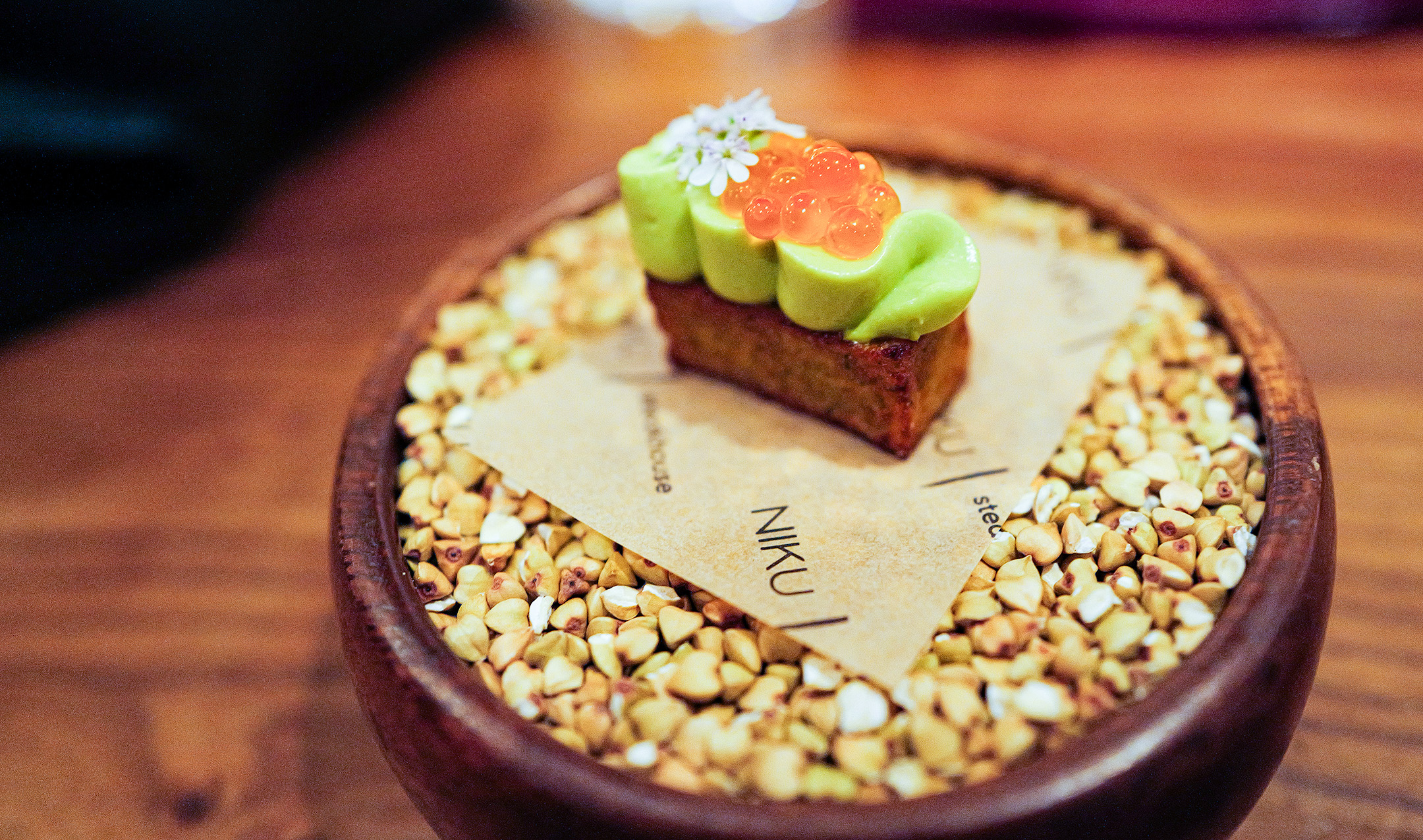 Niku steakhouse amuse bouche