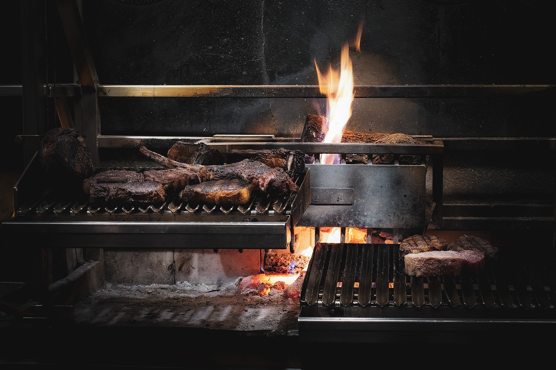 Niku steakhouse closeup steak