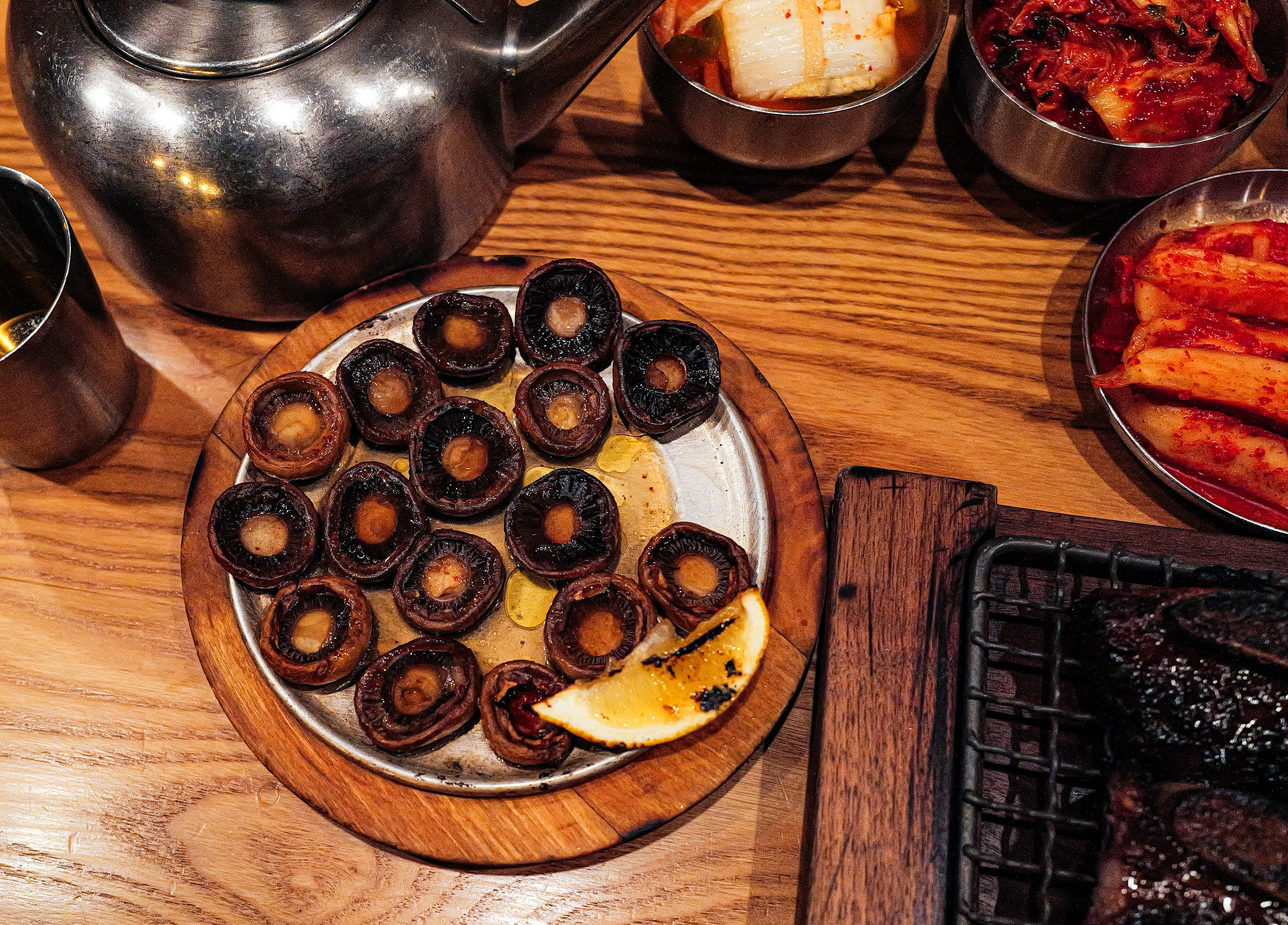 San ho won, mushrooms