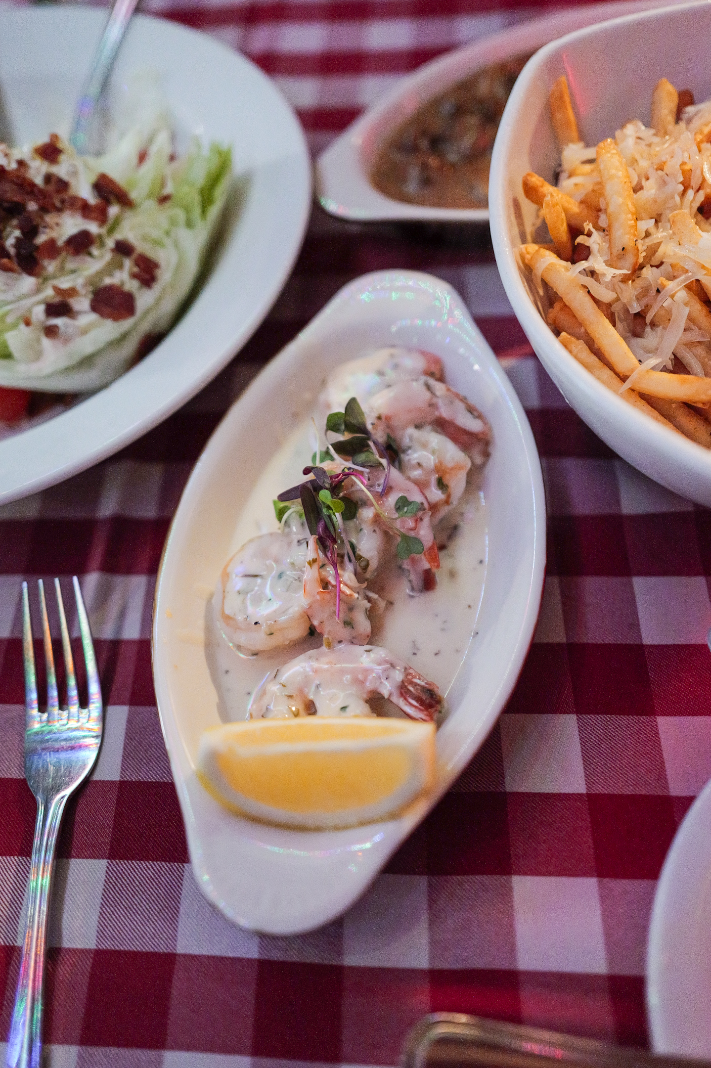 Chez Jay prawns
