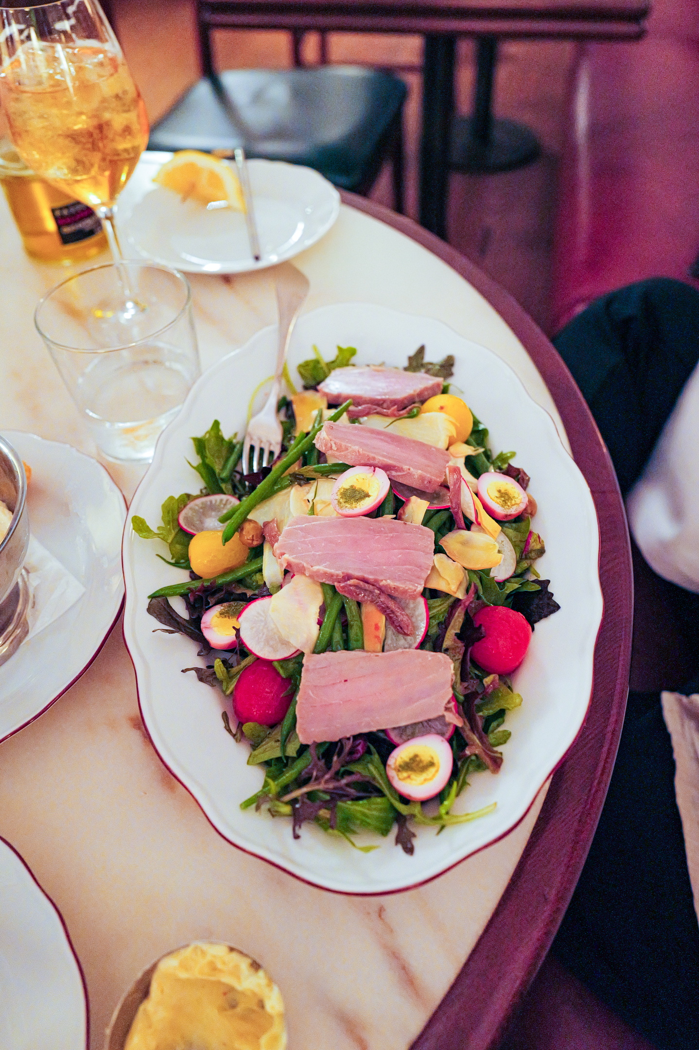 Annette restaurant salad