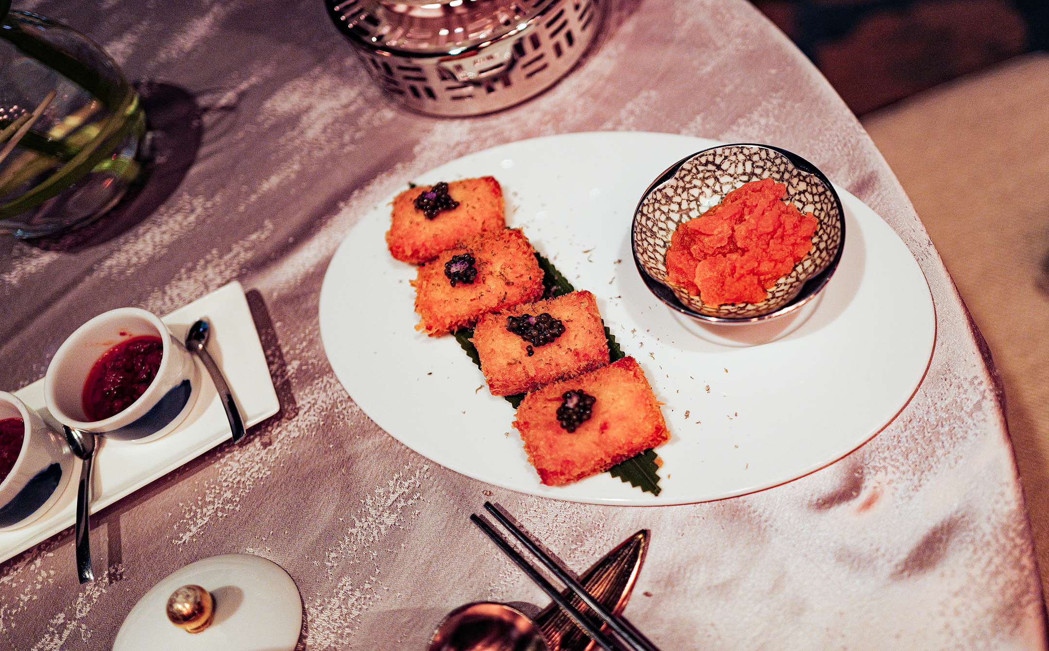 Man wah, prawn toast