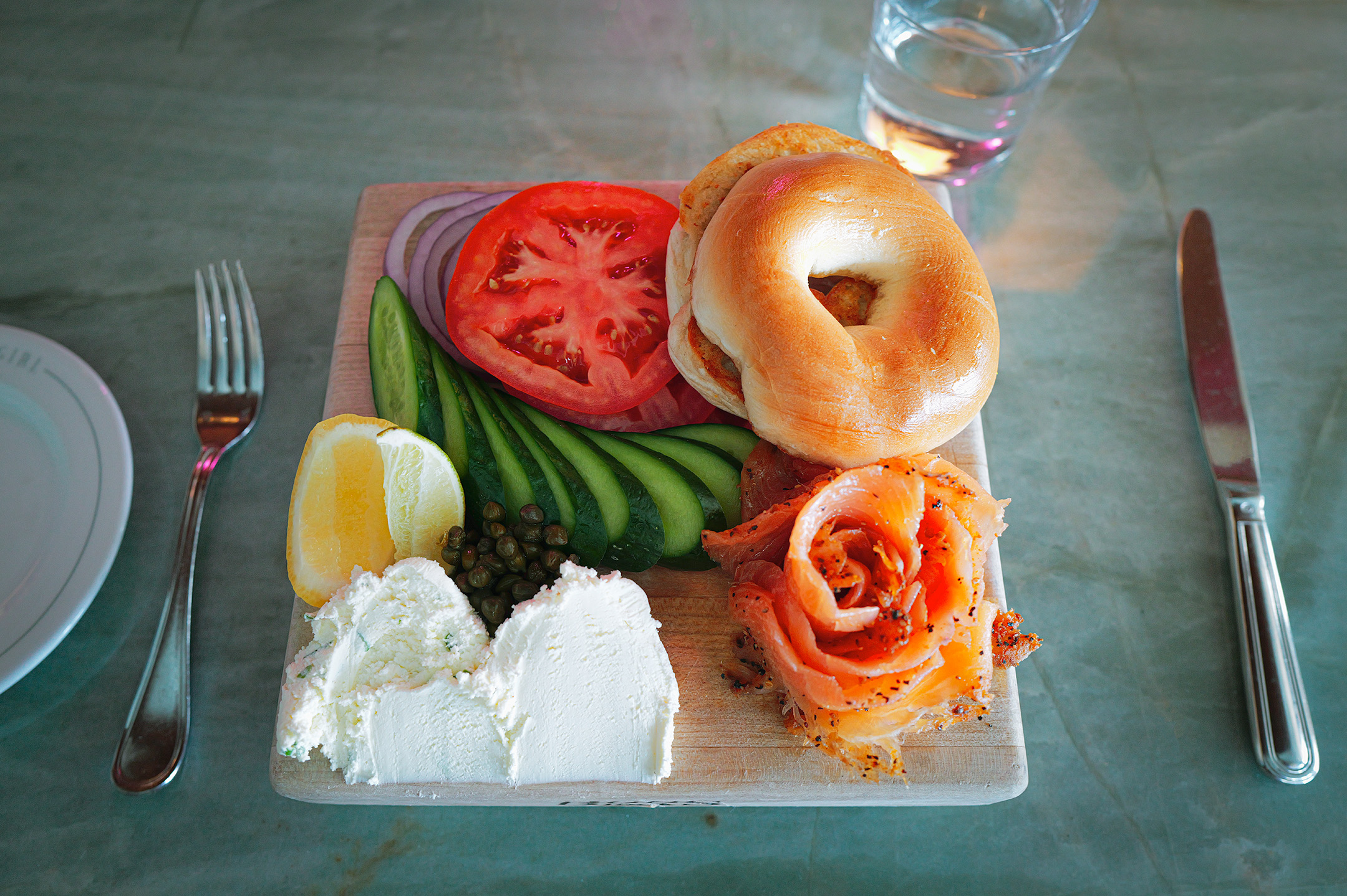 Saltie girl, bagel