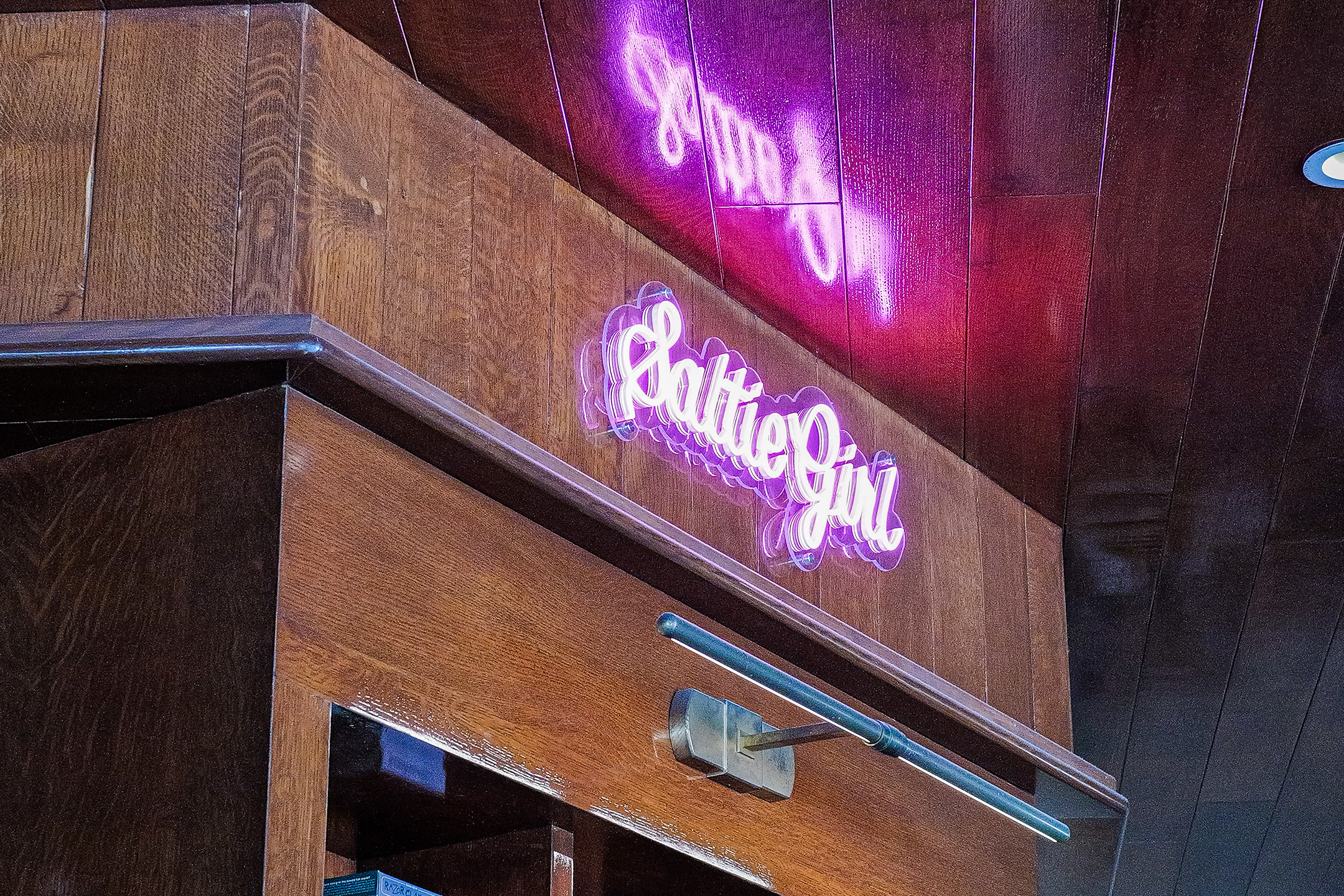Saltie girl sign