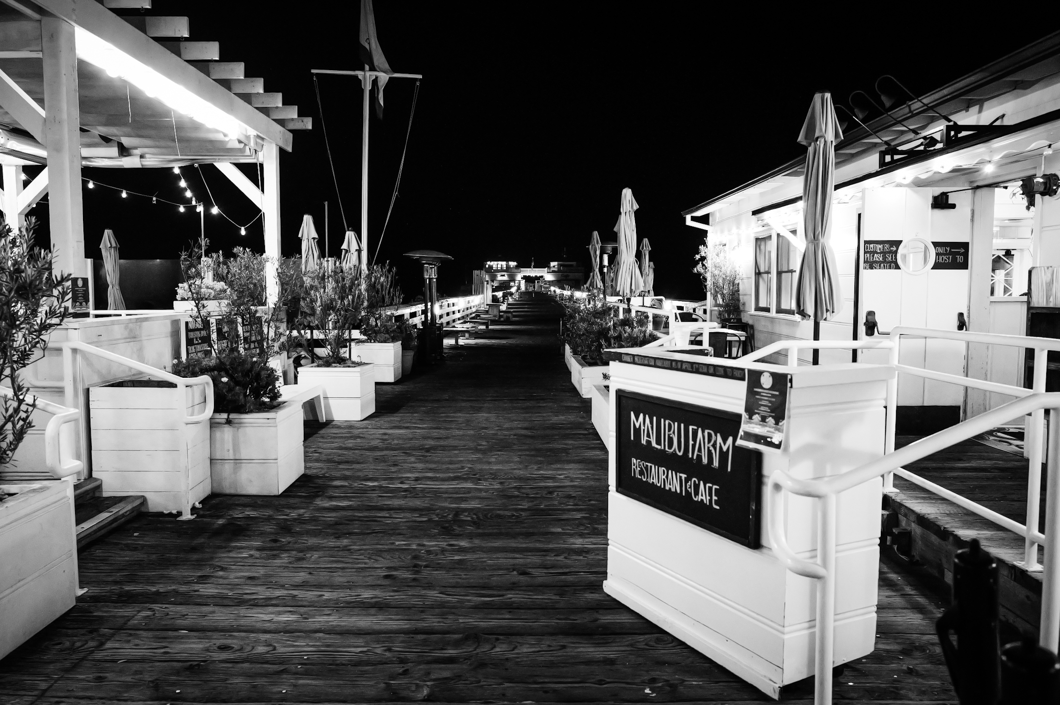 Malibu farm pier