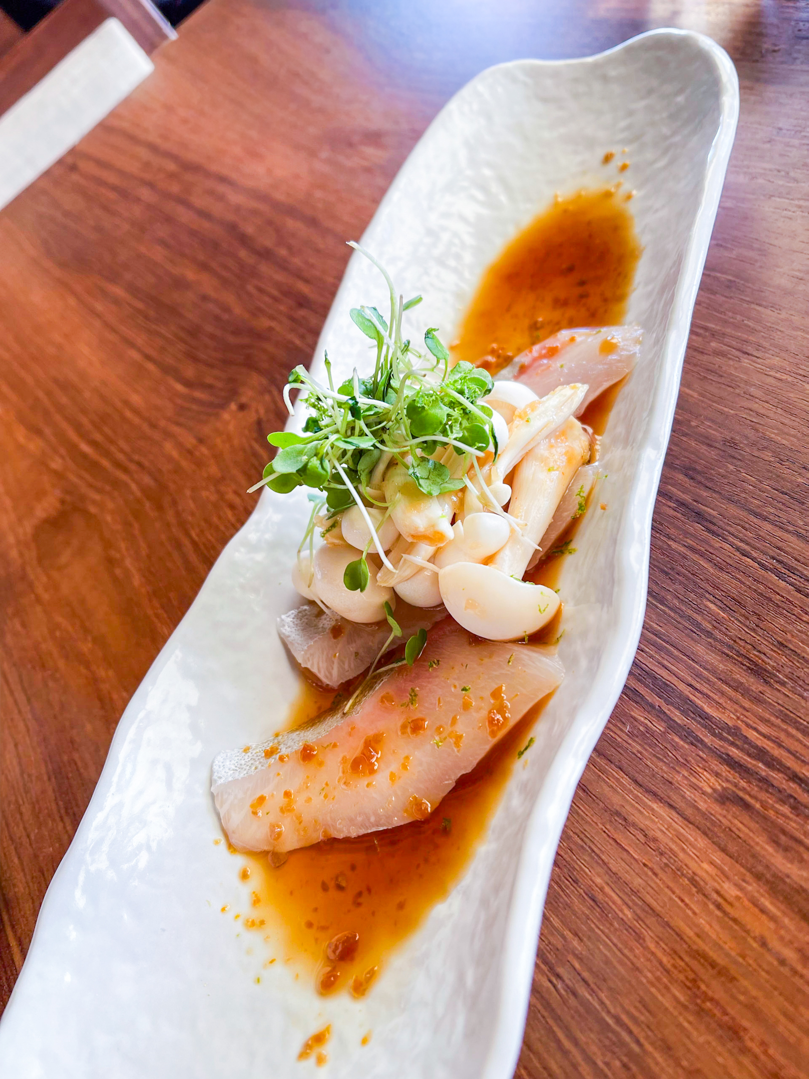Nobu Malibu sashimi plate