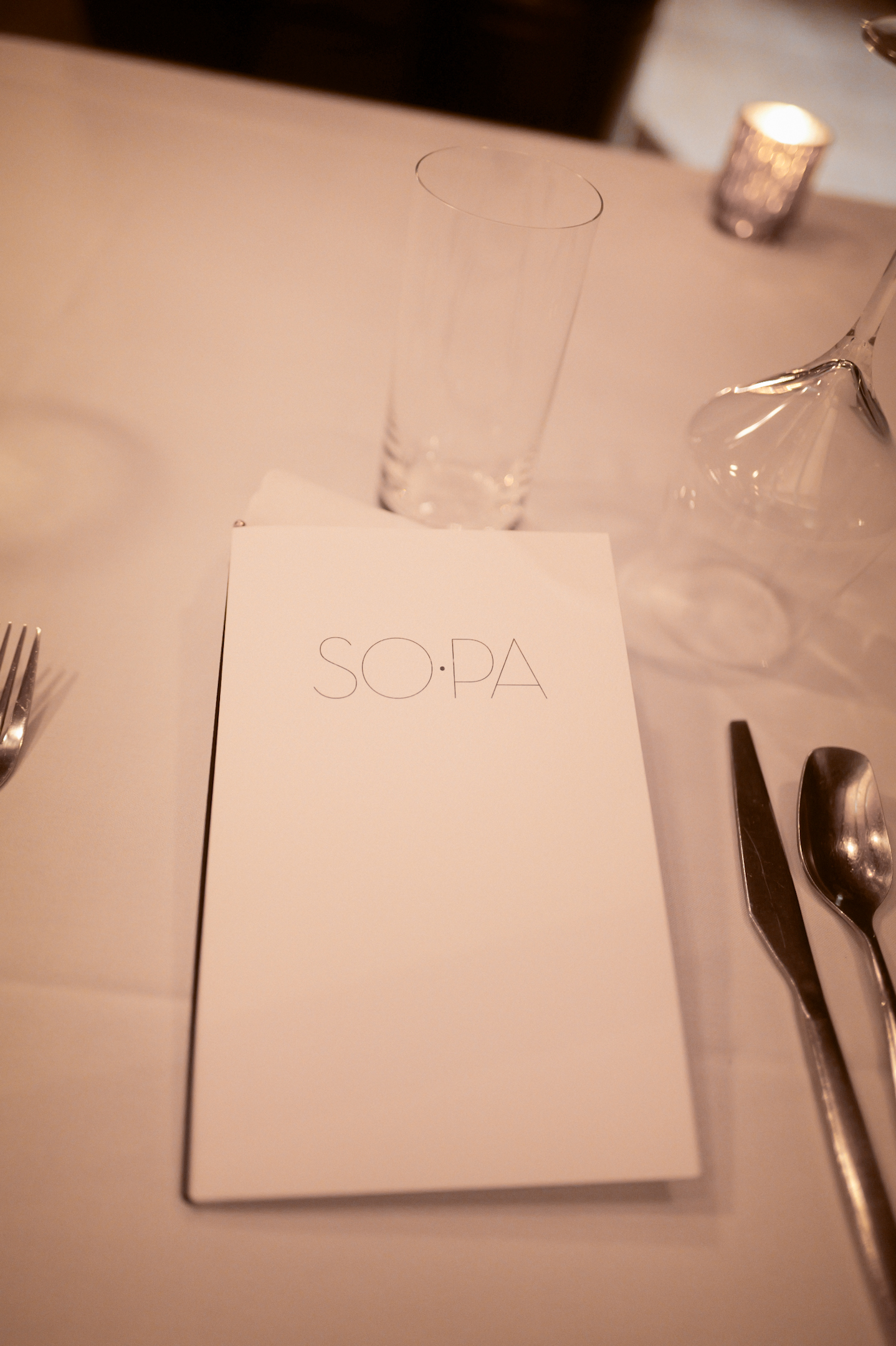 S.O.P.A menu